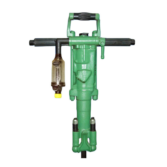 Hand Held Pneumatic Rock Drill Jack Hammer , Portable Jack Hammer Steel Material