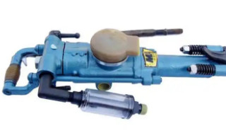 High Efficiency Pneumatic Rock Drill Air Leg / Portable Mine Drilling Rig YT24 0.63Mpa