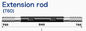 T60 D60 Dia 60mm Stainless Steel Rock Drilling Rod 1525mm