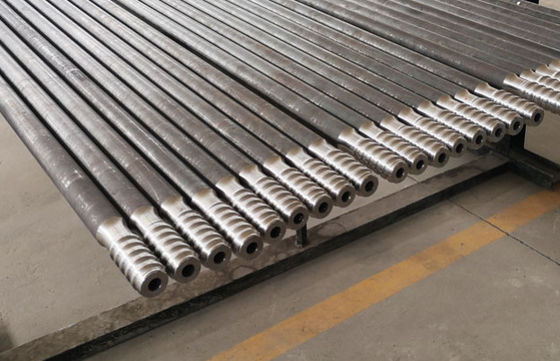 Coal Mining Rock Boring Drill Rod With Drilling Depth 50-100 Meter