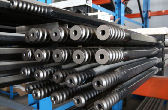 Coal Mining Rock Boring Drill Rod With Drilling Depth 50-100 Meter
